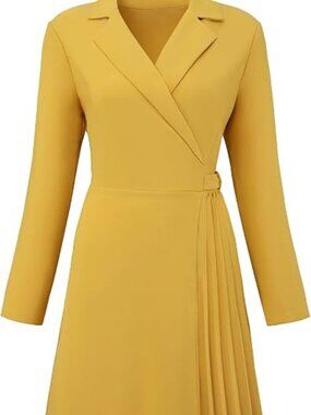 NWOT Women's Wrap A-Line Midi Dress